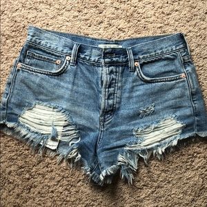 Free people Jean shorts